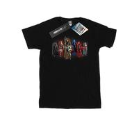 DC Comics Camiseta Justice League Hexágono para Hombre (BI31987)