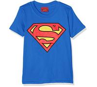 DC Comic Superman Logo, Camiseta para Niños, Azul (Royal Blue), 3-4 años (Talla del fabricante: XS)