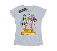 DC Comics - Camiseta Super Power de Wonder Woman Grupo de Algodón para Mujer