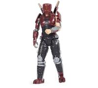 DC Comics, Carapax - Figura de acción, traje rojo, 12 pulgadas, escultura detallada, figura de superhéroe coleccionable de la película Blue Beetle, juguetes para niños y niñas, a partir de 3 años