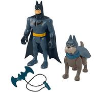 dc comics DC Liga de Super Mascotas Ace Héroe y mascota Figuras de juguete (Mattel HGL03)