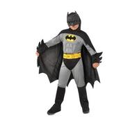 DC Cómics - Disfraz Batman gris con músculos 5-7 años