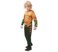 DC Comics - Disfraz de Aquaman para niños, infantil 9-10 años (Rubie's 641328-XL)