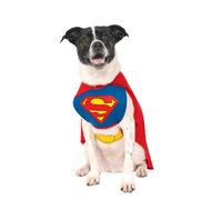 DC Comics - Disfraz de Superman para mascota, Talla L perro (Rubie's 887892-L)