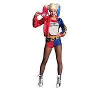 Rubie's Official DC Comics Suicide Squad Harley Quinn, Ladies Fancy Dress Hallow