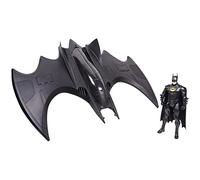 DC Comics, figura de acción de Batman de 10 cm y The Flash Batwing | Juguetes coleccionables de la película The Flash para niños y niñas a partir de 3 años