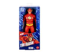 Mattel DC 12 Inch The Flash Action Figure, Classic Red & Yellow Super Suit, Det