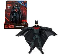 DC Comics Figura de acción Wingsuit Batman 30,5cm, luces y sonidos, alas extensibles, The Batman, 3+