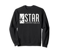 DC Comics Flash Star Labs Logo White Sudadera