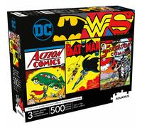 Dc Comics Heroes Set De 3 500 Pieza Puzles Rompecabezas 480mm x 350mm (NM)