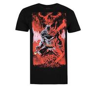 DC Comics Hombre Batman Grave Camiseta Not Applicable, Negro, Large