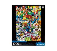 Dc Comics Jigsaw Puzzle Retro Cast (1000 Pezzi) Aquarius