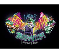 DC Comics Lego, Batman jokerville - Lienzo Decorativo (60 x 80 cm), Color Multicolor