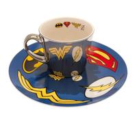 GB Eye Juego de plato y taza DC Comics Logo Collectors - Espejo