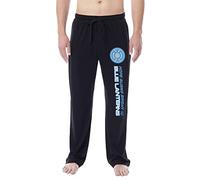 DC Comics Mens' Green Lantern Logo Sleep Pajama Pants - Blue Lantern Corps (Medium)