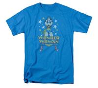 DC Comics Men's Wonder Woman Star Crossed T-Shirt