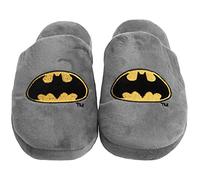 DC Comics - Pantuflas unisex para hombre y mujer, diseño de Batman, color gris, gris, 40/41 EU