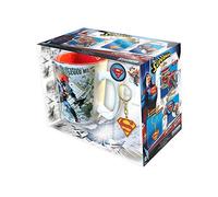 DC COMICS - Pck Mug + Keychains + Badges Superman