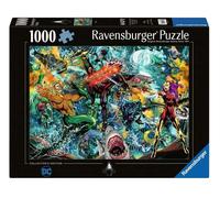 Dc Comics Puzzle Aquaman (1000 Pezzi) 70 x 50 Cm Ravensburger