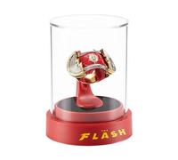 Réplica anillo y exhibidor the noble collection dc comics the flash