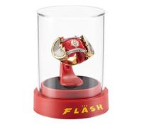 The Noble Collection Réplica anillo y exhibidor DC Comics The Flash con pantalla