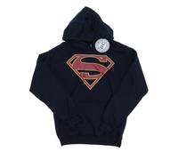 DC Comics Sudadera de Superchica Logotipo para Mujer (BI47529)
