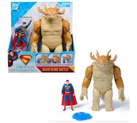 DC Comics Figura de acción Superman vs. Kaiju Slime Battle con playset GiantKids para 4+