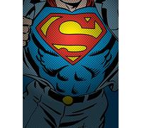 DC Comics "Superman Torso" Canvas Print, 60 x 80 cm