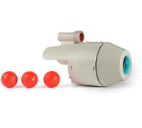 DC Comics Teen Titans GO! - Meatball Blaster Cyborg: Pistola LANZAALBÓNDIGAS con Sonidos - 6069923 - Juguetes Niños 4 Años + - Regalo Niño 4 Años + - Superheroes Juguetes