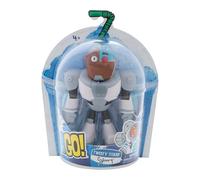 DC Comics Teen Titans Go! Twisty Titans, Cyborg, figura de acción flexible, juguetes para niños y niñas de 4 años en adelante