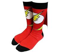 DC Comics The Flash, Calcetines con Logotipo con Cabo, multicolor
