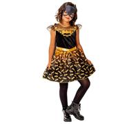 DC Comics Vestido de Disfraz Deluxe Batgirl Niñas (BN5120)
