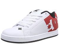 DC Court Graffik M Shoe XWRK - Zapatillas para Hombre, Color White/Red/Black, Talla 42