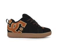 DC Court Graffik - Tenis de Skate para Hombre, Negro, marrón (Black/Brown/Gum), 44.5 EU