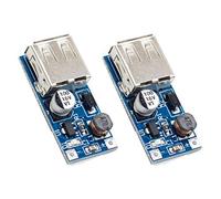 DC-DC 0.9V-5V a 5V USB Convertidor de voltaje Booster Step up Módulo de alimentación (2pcs)