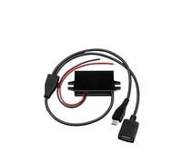 DC-DC 12v 24V a 5V 3A 15W Convertidor Reductor Módulo USB Tipo C Adaptador de Salida de Fuente de alimentación con protección inversa(USB and Micro)