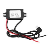 DC-DC Convertidor de 12V a 5V, Haofy Convertidor de Voltaje Micro USB Reductor, Adaptador de Corriente para Auto Coche Camión Vehículo Barco Solar Teléfono Inteligente