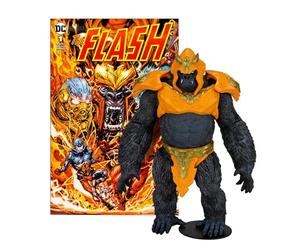 DC Direct Figurine Megafigs et Comic Book Page Punchers Gorilla Grodd (The Flash Comic) 30 cm