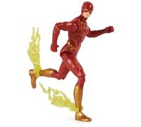 DC Flash - Figura DE ACCIÓN The Flash 10 CM Comics - Muñeco Articulado Flash 10 cm y 2 Accesorios - 6065488 - Juguetes Niños 3 Años +