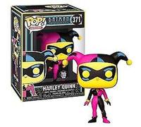 Dc Harley Quinn Black Luz LED Especial Edición Pop Heroes #371 Vinyl Figura
