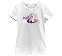 DC League of Super-Pets Camiseta Little Big Kneel Before Lulu para niña, Blanco, X-Small