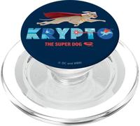 DC League of Super-Pets Krypto The Super Dog To The Rescue PopSockets PopGrip para MagSafe