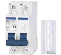DC MCB 2 polos 1000 V 32 amperios con tecnología de disparo magnético térmico para protección contra sobrecarga y cortocircuito (40 A)