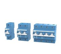 DC MCB 80A 100A 125A 1P 2P 4P 250V 550V 1000V Mini Circuit Breaker For PV Solar system Overload Protection Switch(2P DC550V,80A)