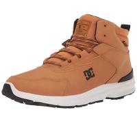 DC Men's Mutiny Water Resistant Winter Snow Boot Skate Shoe, Wheat/Black, 10