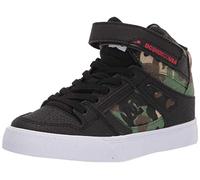 DC mens Pure High-top Ev Skate Shoe, Black Camo, 6 Big Kid US