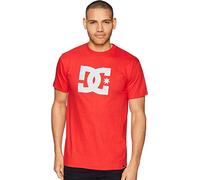 DC Shoes Camiseta de manga corta Star para hombre Rojo tango L