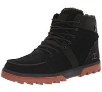 DC Men's Woodland Cold Weather Casual High Top Shoe Snow Boot Fashion, Black/Gum, 13