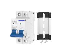 DC Miniature Circuit Breaker 2Pole 10A 16A 20A 25A 32A 40A 50A 63A 500V Thermal Magnetic Trip Din Rail Mount Switch(40A)