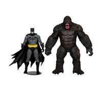 DC Monsterverse Justice League Action Figures 2-Pack Batman e Kong 29Cm McFarlan